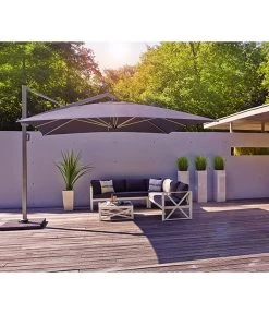 Siena Garden Ampelschirm Stratos, Rechteckig, Ca. B400/T300 Cm -Mobelgarten Verkauf 6988026 WE MO 001 SienaGardenAmpelschirmStratos300x400cmSchwarz