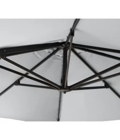 Siena Garden Ampelschirm Sunset N+, Quadratisch, Ca. B300/T300 Cm -Mobelgarten Verkauf 6988075 WE DE 005 SienaGardenAmpelschirmSunsetN300x300cmGrau