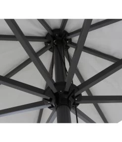 Siena Garden Sonnenschirm Gastro, Rund, Ca. Ø400 Cm -Mobelgarten Verkauf 6988471 WE DE 005 SienaGardenGastroSonenschirm400cmHellgrau